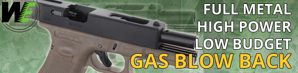 AirsoftGuns | WE Tech airsoft GBB pistols