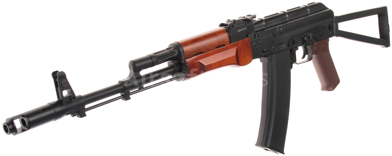 Fusil d'Assaut Arsenal SLR105 (Style AK47) AEG ASG - Noir et Bois