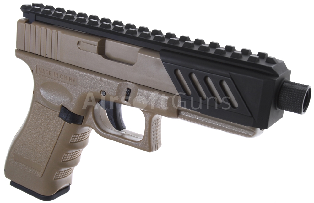 C 29 18. Ris-планка CYMA для пистолета Glock 18c c030 AEP (c29). Glock 18c AEP.