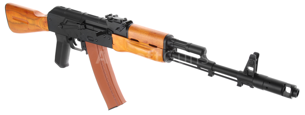 CYMA Metal AK74 AEG Rifle (Real Wood Ver.) - eHobbyAsia