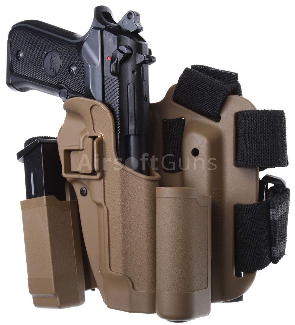 ACEXIER M92 Airsoft Holster Tactique Pistolet Holster Ceinture Gilet  Accessoires Réglable Molle Quick Pull Holster : : Sports et Loisirs