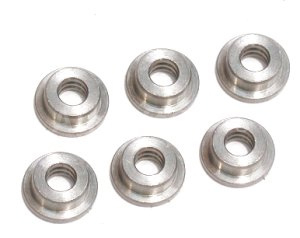 Bushings, steel, oilless, 6mm, double oil channel, Guarder