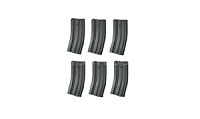 Magazine, M16, M4, M15, mid-cap, 130rd, 6pcs, Classic Army