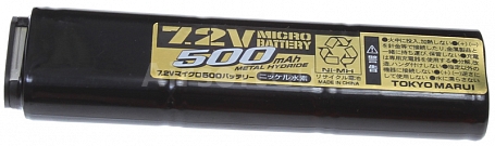 Battery, AEP, 7.2V, 500mAh, Tokyo Marui