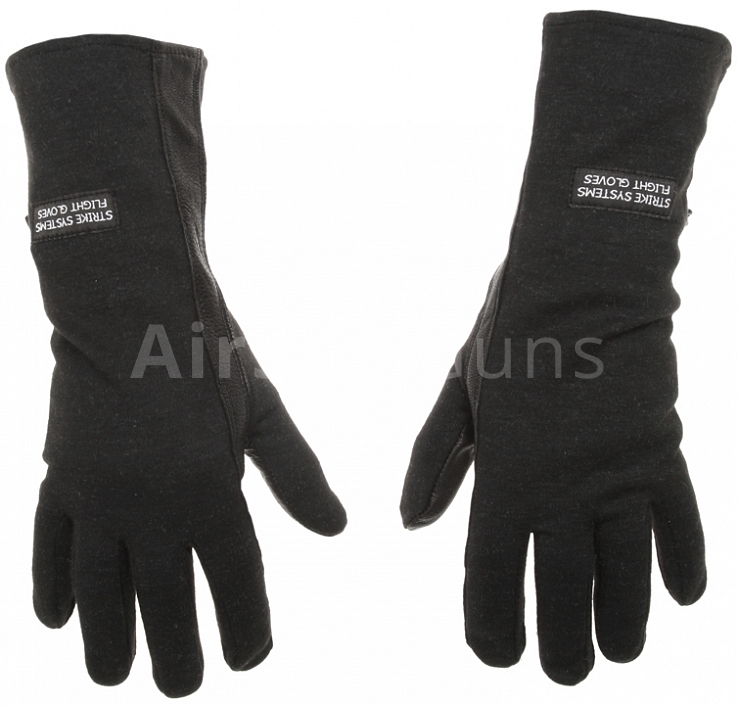 Nomex gloves, black, Strike