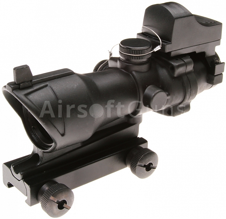 Riflescope ACOG with red dot sight, 4x32, ACM