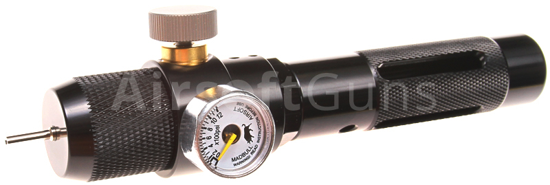 Charger with pressure gauge (12g CO2 adapter), MadBull