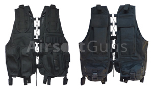 Tactical vest, mod. 2009, P, black, AirsoftGuns