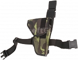 Tactical holster with flap, camouflage, Dasta