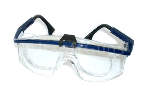 Safety glasses with correction frame, clear, Uvex
