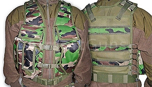 Tactical vest, woodland, FCG
