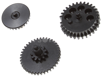 Set of gears, flat teeth, super high torque, 32:1, SHS