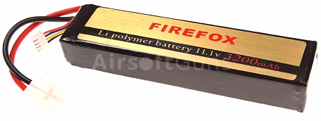 Battery, FF Li-Pol, 11.1V, 3200mAh, 15C, FireFox