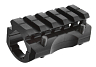 RIS mount on barrel, single rail, SHS