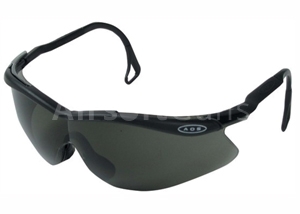 Glasses, AOSafety QX 2000 dark, 3M
