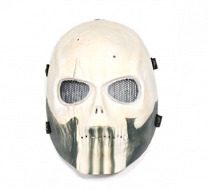 Protective mask, SKULL, large, bright, ACM