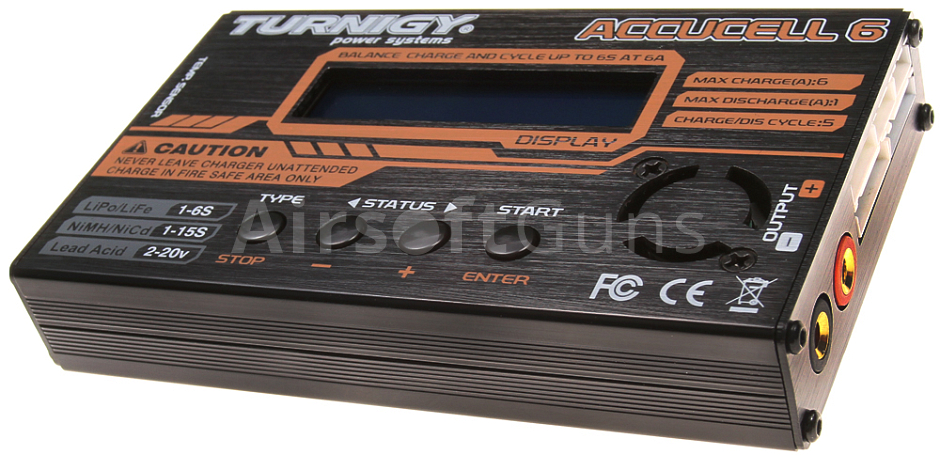 Fast intelligent charger, ACC6 12V, Turnigy