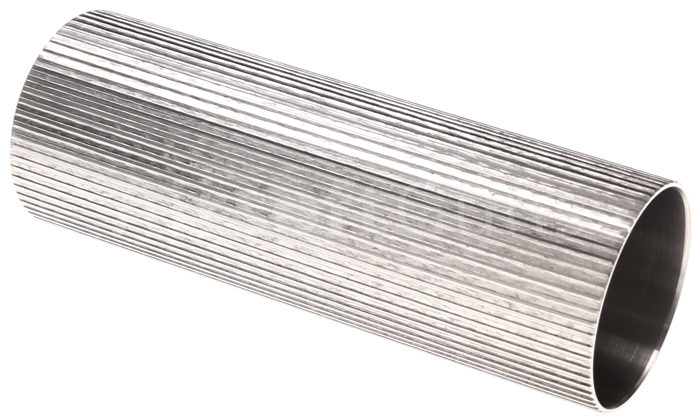 Polished stainless steel cylinder M16, grooved, SHS