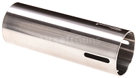 Polished stainless steel cylinder M4, smooth, O slot, SHS