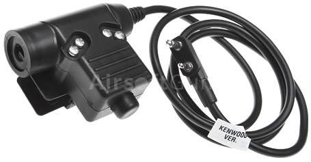 Headset cable, U94 PTT, Kenwood, Z.Tactical