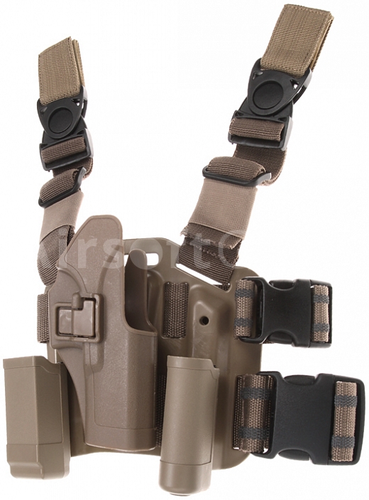 Tactical holster, Glock CQC, FDE, blackhawk
