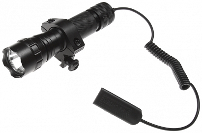Tactical flashlight, mount ring, external switch, UltraFire