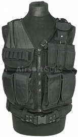 Universal tactical vest, black, ACM