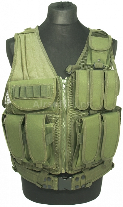 Universal tactical vest, OD, ACM