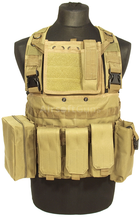 Chest rig Recon, TAN, ACM