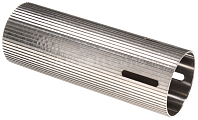 Polished stainless steel cylinder M4, grooved, O slot, SHS