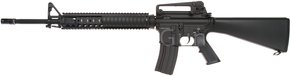 Power Custom M16A4 RIS, 160m/s, AirsoftGuns, BY-055, BI-5581M