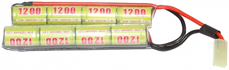 Battery, CQB, 9.6V, 1200mAh, D-Boys