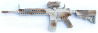 Camo Custom KAC SR-15, 150m/s, AirsoftGuns, E&C