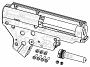 Gearbox v. 2, CNC, 8mm, QSC, Retro ARMS