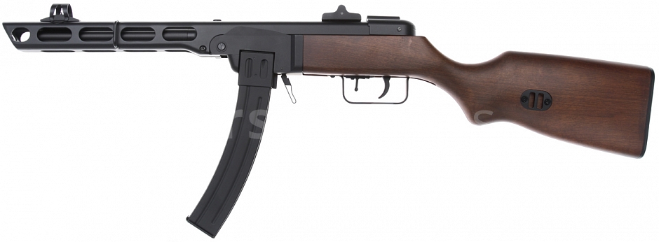 PPSh-41, two magazines, blowback, Snow Wolf, SW-09