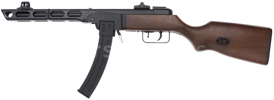 PPSh-41, two magazines, blowback, Snow Wolf, SW-09