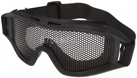 Tactical goggles Locust, mesh, mod.O, black, ACM