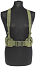 Combat belt with treks, molle, OD, ACM