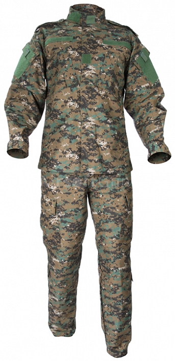 Complete US ACU uniform, digital woodland, XXL, ACM