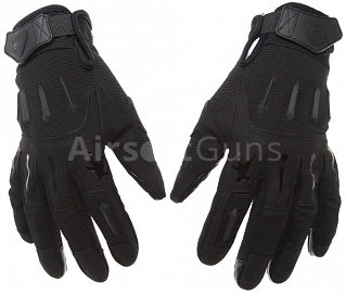 Tactical gloves, IRONSIGHT, black, L, ACM