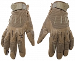 Tactical gloves, IRONSIGHT, TAN, M, ACM