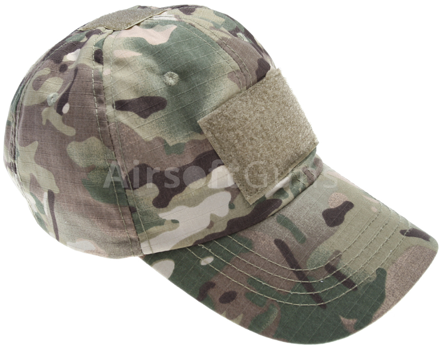 Baseball cap, velcro panels, multicam, ACM