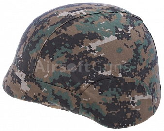 Helmet cover, PASGT M88, digital woodland, ACM