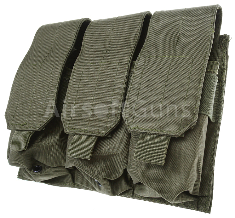 Magazine pouch, universal, triple, OD, ACM