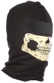 Balaclava Ghost, one hole, glow faceskull, black, ACM