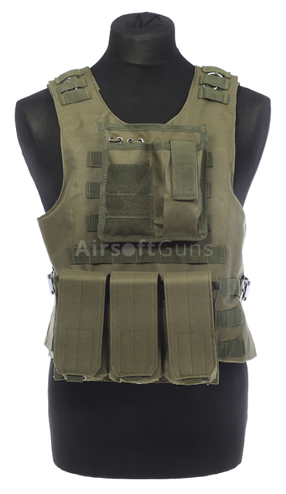 Webbing vest MCA, OD, ACM