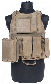 Webbing vest MCA, TAN, ACM