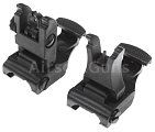 Folding sights 71L, black, FMA