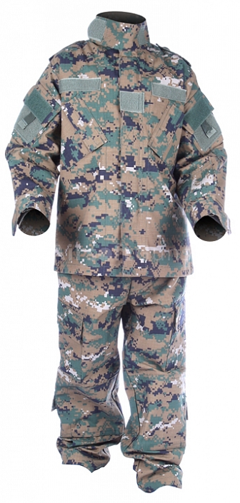 Complete children US ACU uniform, digital woodland, 100cm, ACM