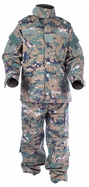 Complete children US ACU uniform, digital woodland, 130cm, ACM